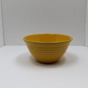 Vintage Bauer Yellow Ribbed Bowl 18